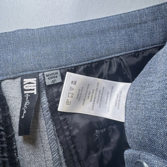 KUT From The Kloth Grey Bootcut Stretch Dress Pants Women's Size 4P - Picture 7 of 8